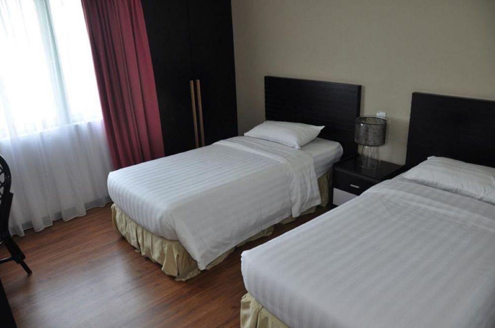 Likas Square Apartment Hotel Kota Kinabalu Kültér fotó
