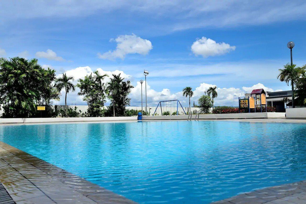Likas Square Apartment Hotel Kota Kinabalu Kültér fotó